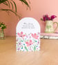 Thank You Teacher Card - Thanks For Helping Me Grow Greetings Card - Image 3