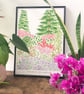 Autumn Art Print A3, Autumnal Garden A4 - Image 2
