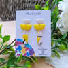 Yellow Pop Tier Earrings