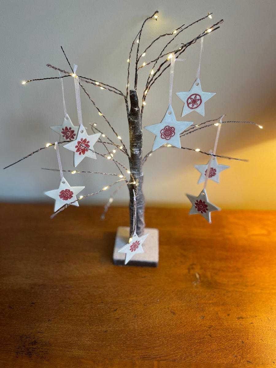 Porcelain Mandala Star Keepsakes