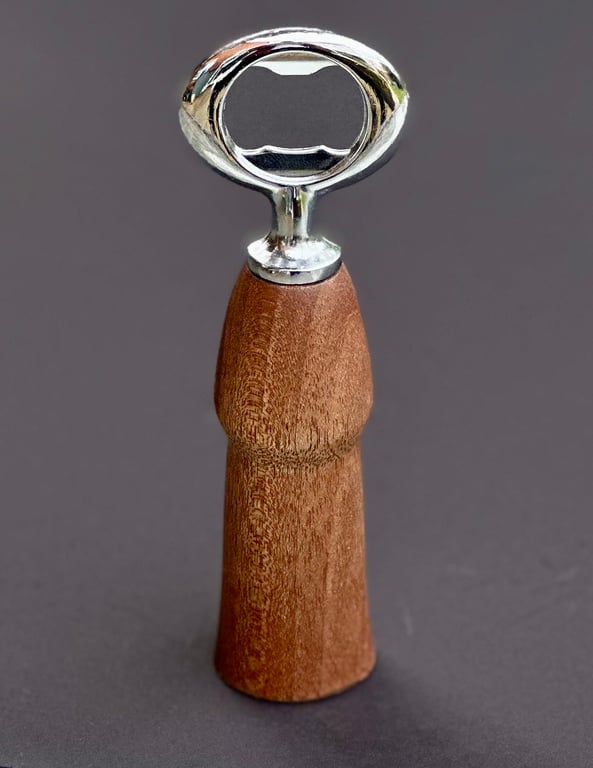 Phallic bottle opener