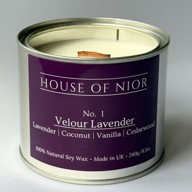 Luxury Lavender Soy Candle - Aromatherapy Lavender Candle - Relaxing Spa Candle