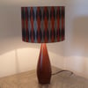 Handmade Retro 70s Drum Lampshade 