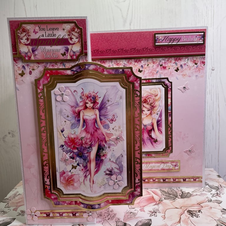 Greeting Card - Fairy Spread Your Wings by Carolee Crafts PB4 - 0019