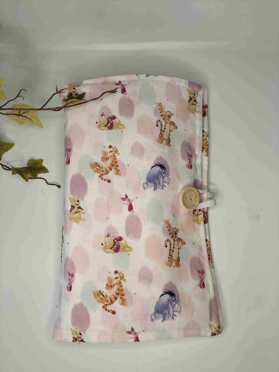 Nappy pouch. Nappy wallet. Nappy and wet wipes pouch. Baby gift