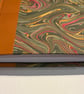 HANDMADE QUARTERBOUND LEATHER MARBLED JOURNAL - Image 3