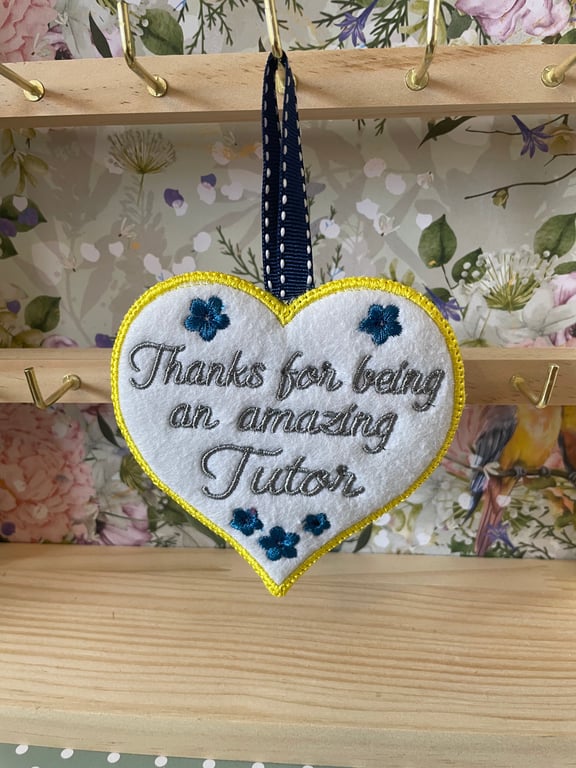 Thank You Heart – A Gift from the Heart  Tutor 