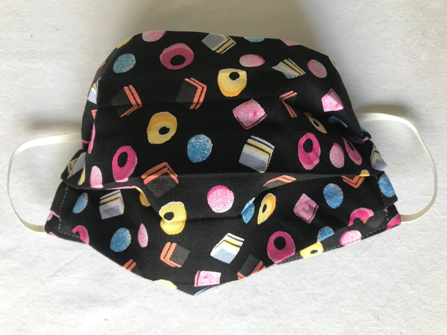 Liquorice Allsorts Face Mask