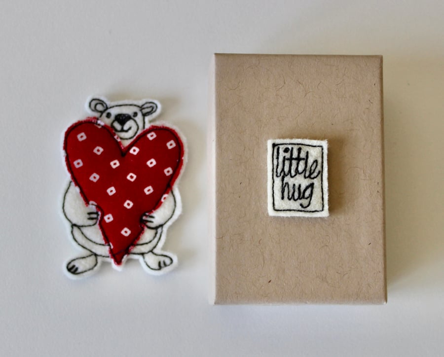 'Little Hug' Bear in a Box