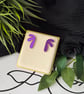 Mirror Purple Matisse Droop Drop Earrings - Image 3
