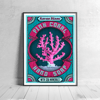 Pink Coral Hand Soap Art Print (A4 or A3)