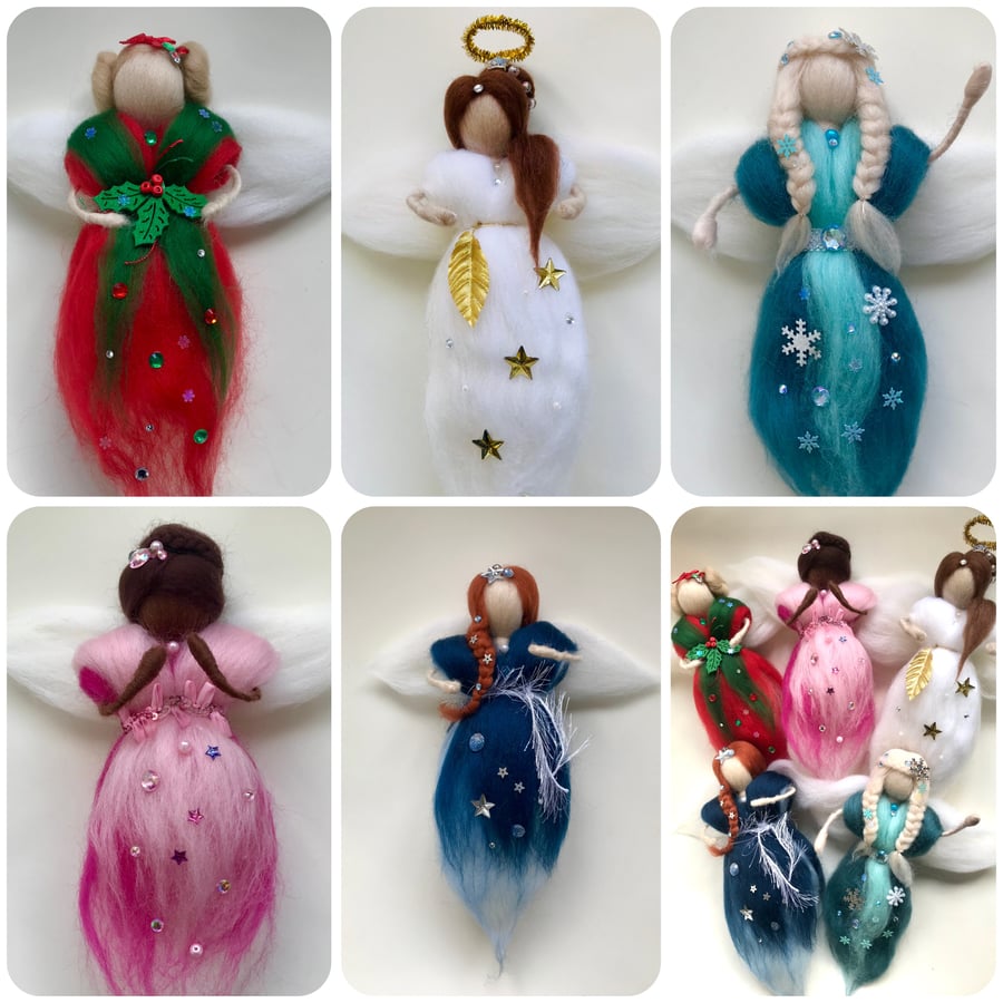Wool Fairy needle felting kit