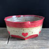 Perfectly Imperfect - Hand Painted Heart Bowl