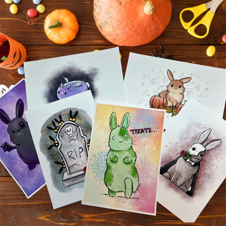 Halloween super saver A5 print bundle