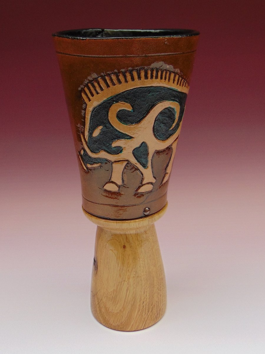 Boar Leather Goblet (267)