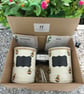 Boho Rustic Bee Handmade Recycled Eco-Friendly Indoor Kitchen Herb Gift Set - Image 3