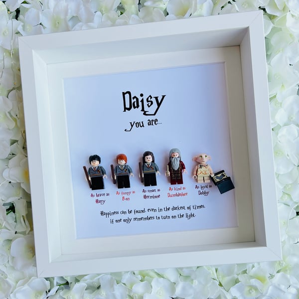 Harry Potter Personalised Minifigure Frame (5 figs)