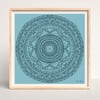 16"x16" poster print - Mandala
