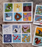 Seasons Envelope Sticker Set - 24 mini stickers - Image 4