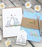 Mother & Baby Ellie Card & Notebook Gift Set - Image 1