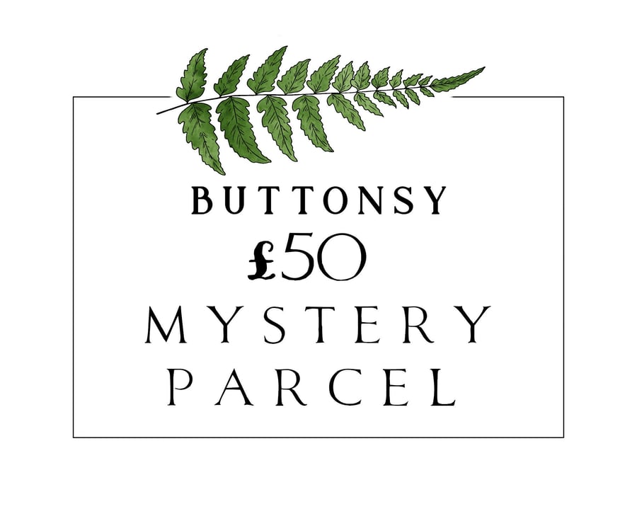 Buttonsy 50 Mystery Parcel of Loveliness