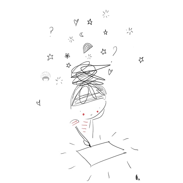 Creative Process - A5 Giclee print