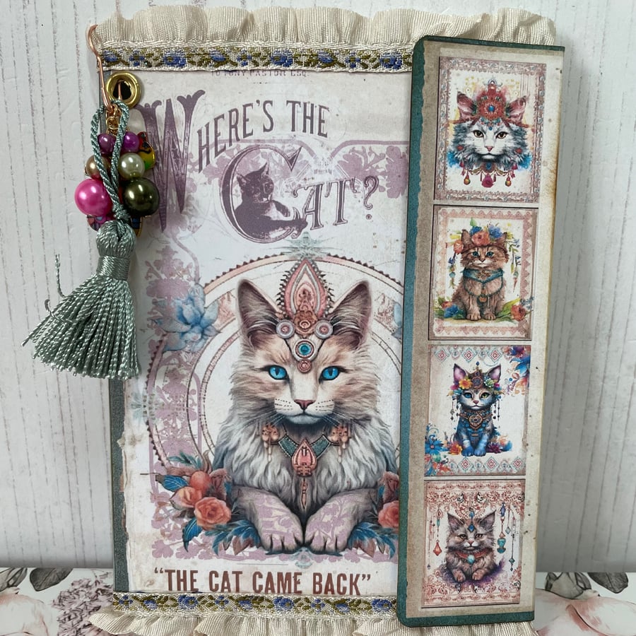 Postcard Set and Folder - Boho Cats PB11-003