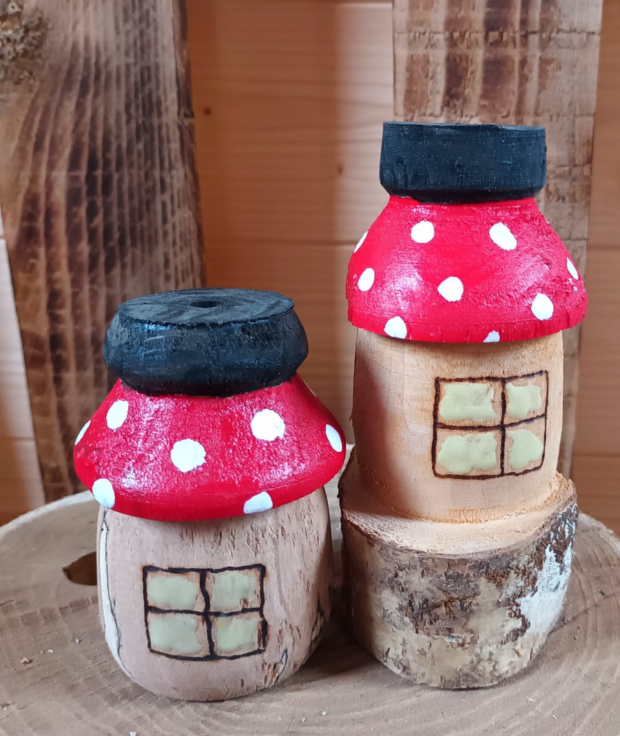Pair of Fairyhouses