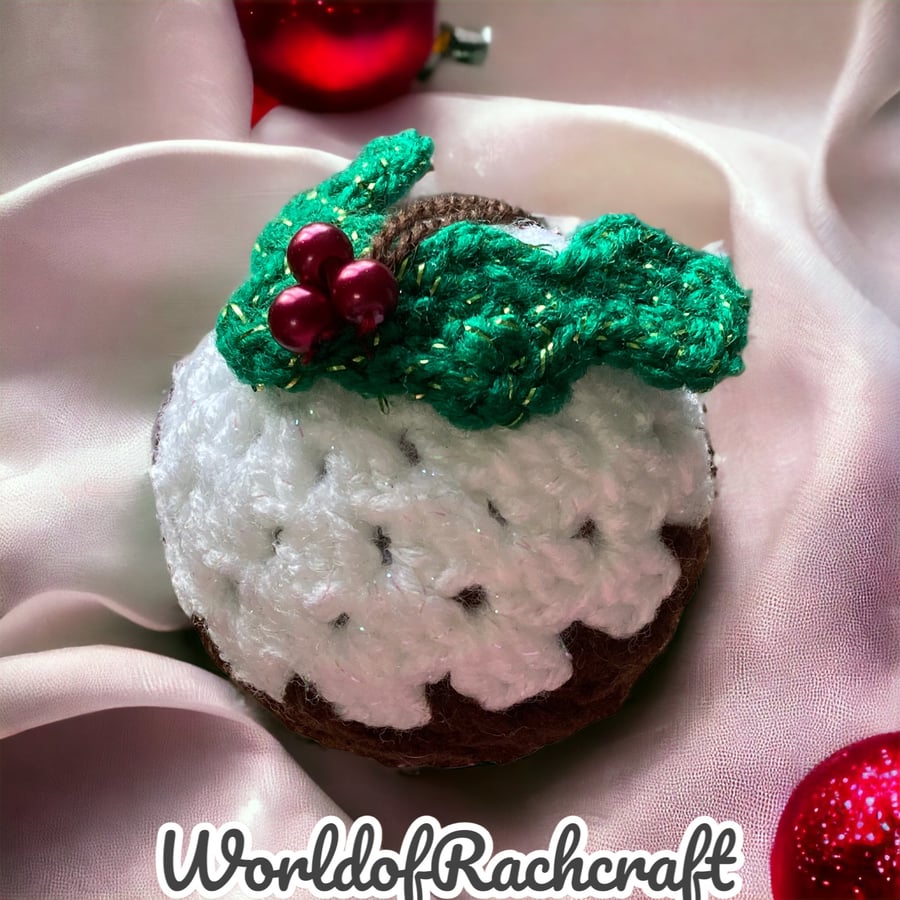 Christmas pudding bauble