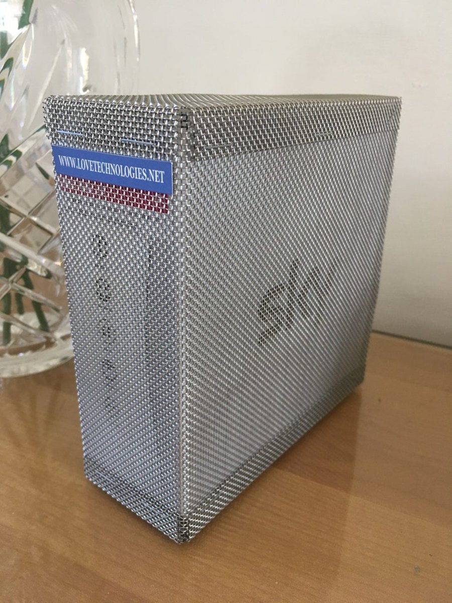 Wi-Fi Faraday Cage. Reduces microwave radiation by over 95% Performs as normal. 