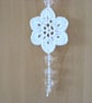Crochet pattern for crochet coasters and hanging decorations. - Image 2