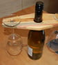 Wine Bottle And Glass Holder