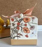 Gold floral wedding favour box birthday party sweet keepsake anniversary gift - Image 1