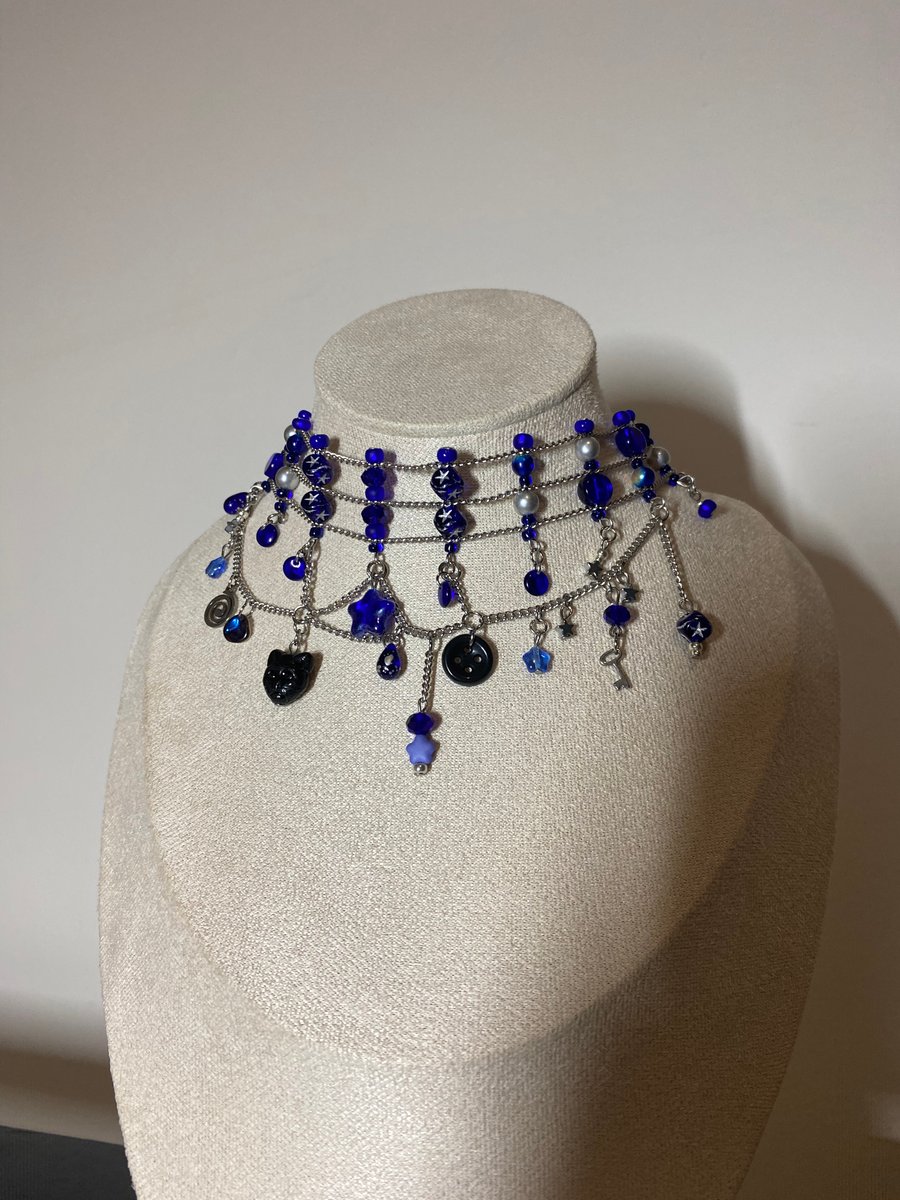 Coraline inspired Choker Necklace 