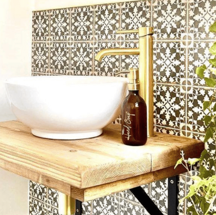 rustic washstand - Folksy