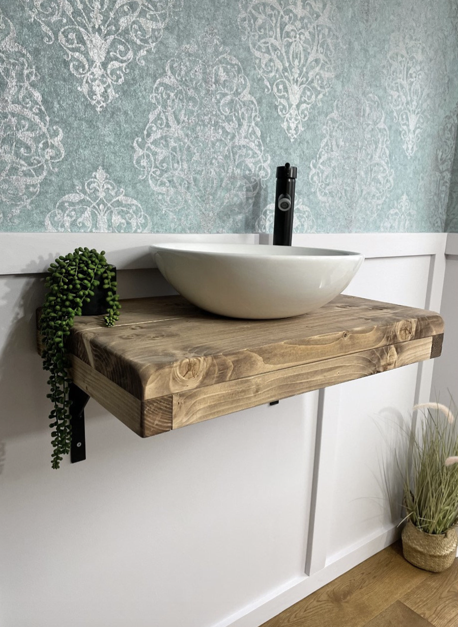 rustic washstand shelf wash stand sink unit hand crafted rustic bathroom vanity 
