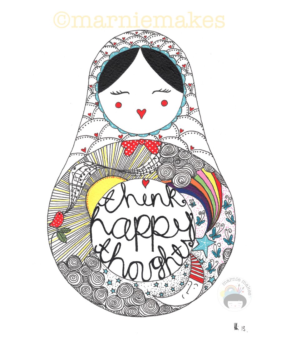 Raya Says- A5 Giclee Print 