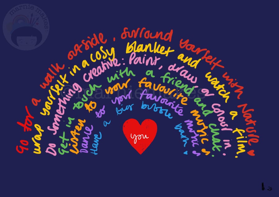 The Rainbow of Self Care