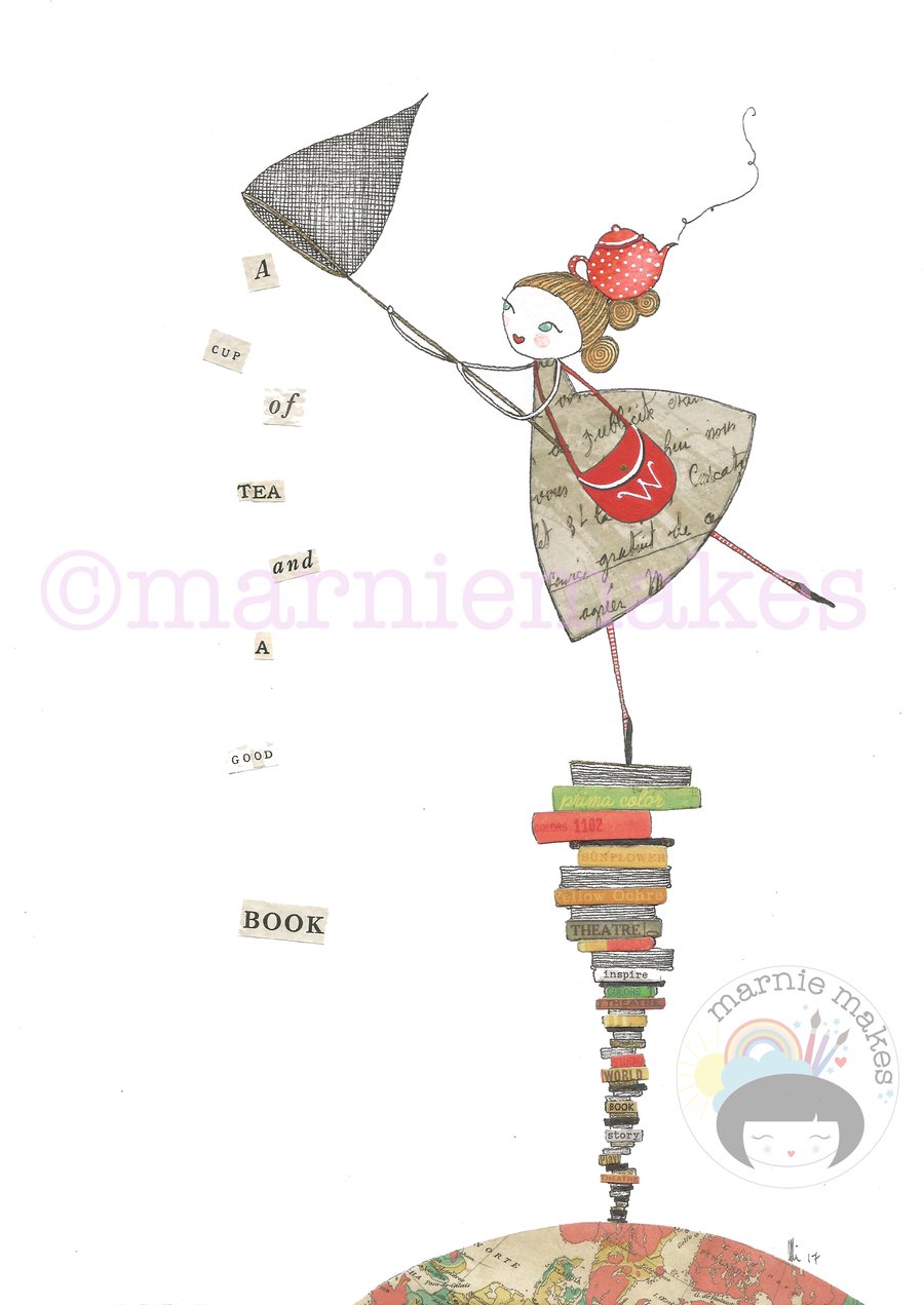 Find The Right Words- A5 Giclee Print 