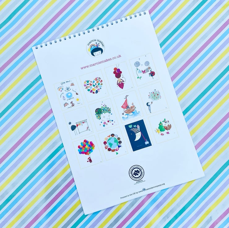 The Marnie Makes Classic Style 2024 Calendar PR... Folksy