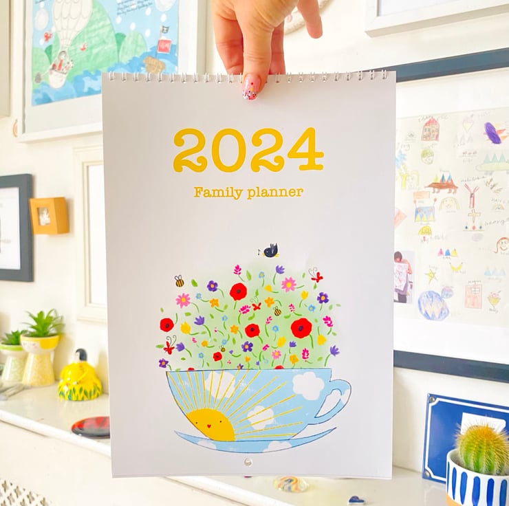 The Marnie Makes Family Planner Style 2024 Cale... Folksy