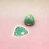 Little Dinosaur Friend, Handmade Polymer Clay figurine