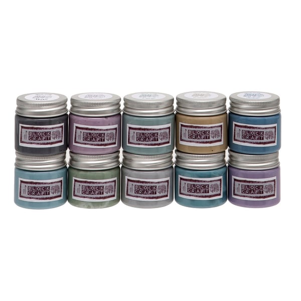 Fabric Paint Set - Dusky Colours