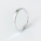 Recycled Sterling Silver Ring, Handmade in ALBA, Wedding jewellery