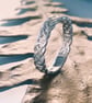 Recycled Sterling Silver Celtic Knot Ring, Handmade in Scotland