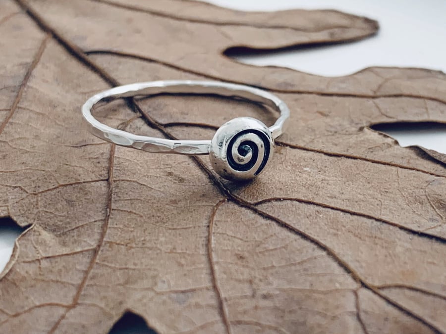 Recycled Handmade Sterling Silver Stacking Rings, Handmade in Scotland