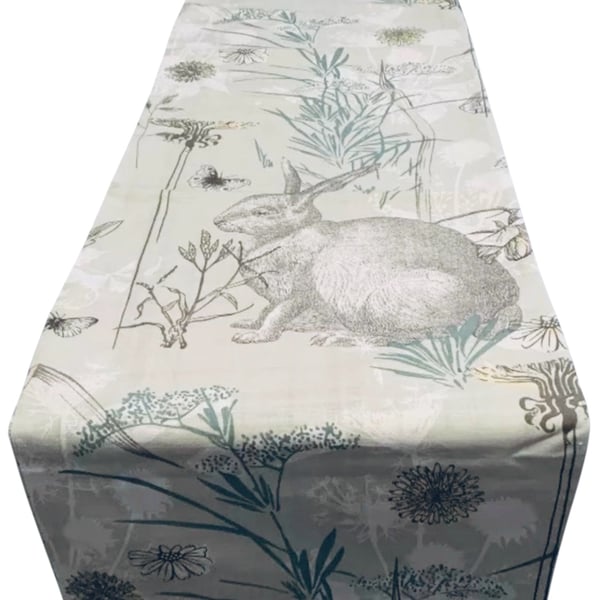 Hare Rabbit, Table Runner,  2m x 30cm Last One