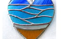 Stained Glass Suncatchers Hearts Love