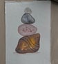 Pebble pile 6 watercolour art  - Image 2