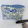 CLEARANCE SALE  Make Up Bag, Cosmetic Bag Bees Butterflies Flowers and Fruits